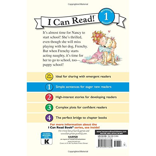 dktoday-หนังสือ-i-can-read-1-fancy-nancy-time-for-puppy-school