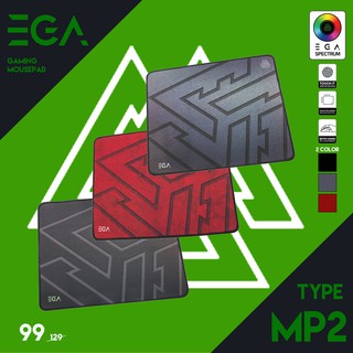 ภาพหน้าปกสินค้าEGA MOUSEPAD MP2 (BLACK/GREY/RED) แผ่นรองเมาส์เกมส์มิ่ง EGA ที่เกี่ยวข้อง