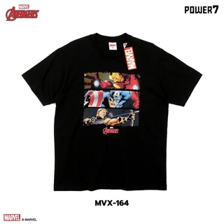 Power 7 Shop เสื้อยืดการ์ตูน ลิขสิทธ์แท้ MARVEL COMICS  T-SHIRTS (MVX-164)