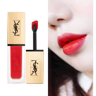 Beauty-Siam แท้ทั้งร้าน !! YSL TATOUAGE COUTURE MATTE STAIN LIP FULL SIZE 6 ML. Nพิกเมนต์ชัด มีพิกเมน