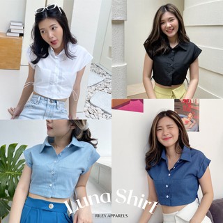 สินค้า Riley.apparels - Luna Shirt / Jean Shirt เชิ้ตทรงครอป