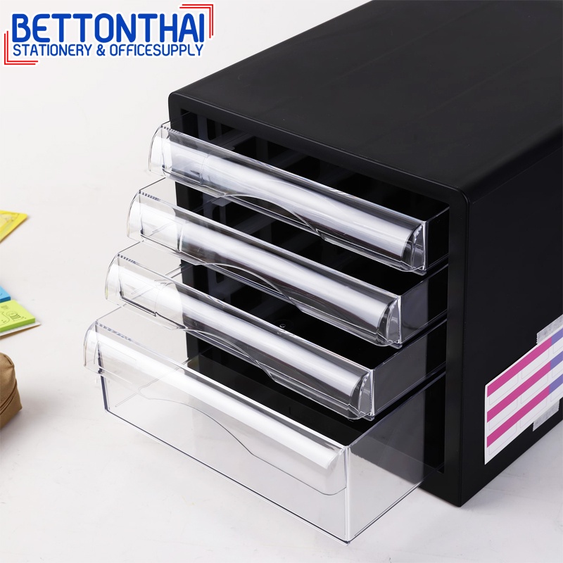 deli-9774-file-cabinet-ตู้เอกสาร-แบบ-4-ชั้น-a4-สีดำ-อุปกรณ์สำนักงาน-ตู้เก็บเอกสาร-ชั้นเก็บเอกสาร-อุปกรณ์จัดเก็บเอกสาร