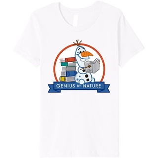 ราคาระเบิดDisney Frozen 2 Olaf Genius เสื้อยืด โดยธรรมชาติ - เสื้อยืดผู้ใหญ่ - เสื้อยืดผู้ชาย - เสื้อยืดผู้หญิง - เสื้อย