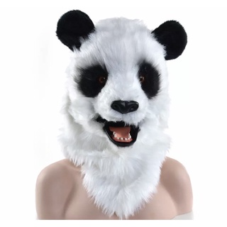 ฟู้ดแพนด้าหน้ากากหมีแพนด้า ขยับปากได้ หน้ากากแฟนซี Panda (Food Panda)