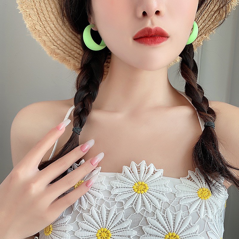 มีให้เลือก-5-สี-s925-ต่างหูหมุดเงิน-ต่างหู-c380