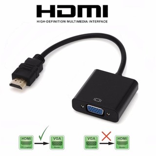 ภาพขนาดย่อของสินค้าHDMI to VGA Converter Adapter for PC DVD TV Monitor