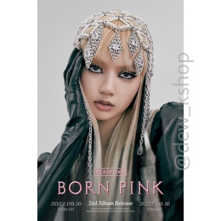 โปสเตอร์ Blackpink (LISA) - BORN PINK