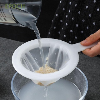 EPOCH 1 Pcs Mesh Filter Spoon Large Kitchen Gadget Mesh Strainer 100/200/400 Mesh Food Strainer Nylon For Soy Milk,Yogurt,Coffee Safety Ultra-fine Funnel Filter