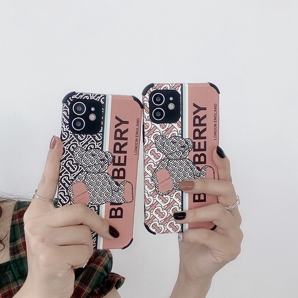 เคส-case-oppo-reno4-reno5-reno2f-a5-2020-a9-2020-a74-a73-a93-a94-a15-a15s-a16-a53-a54-a91-a92-a12-a3s-reno5pro-reno2z-f11pro-f11-f9-a31-a1k-เคส-tpu-street-fashion-bear-soft-case