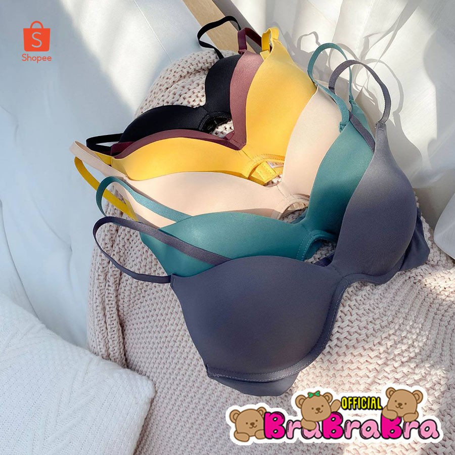 ภาพหน้าปกสินค้า𝑩𝒓𝒂𝑩𝒓𝒂𝑩𝒓𝒂 ️ เสื้อชั้นใน บราไร้โครง แบบญี่ปุ่น สวมใสสบาย bra-127 จากร้าน brabrabra.official บน Shopee