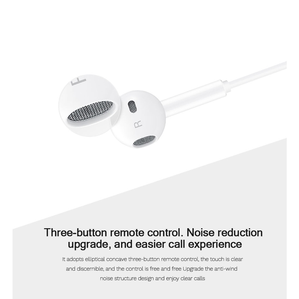 แท้100% Huawei CM33 Classic Earphone In-ear Type-C Headset Control ...