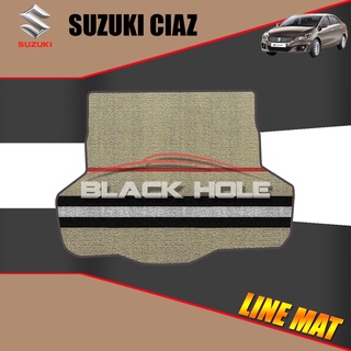 Suzuki Ciaz ปี 2015 - ปีปัจจุบัน Blackhole Trap Line Mat Edge (Trunk ที่เก็บสัมภาระท้ายรถ)