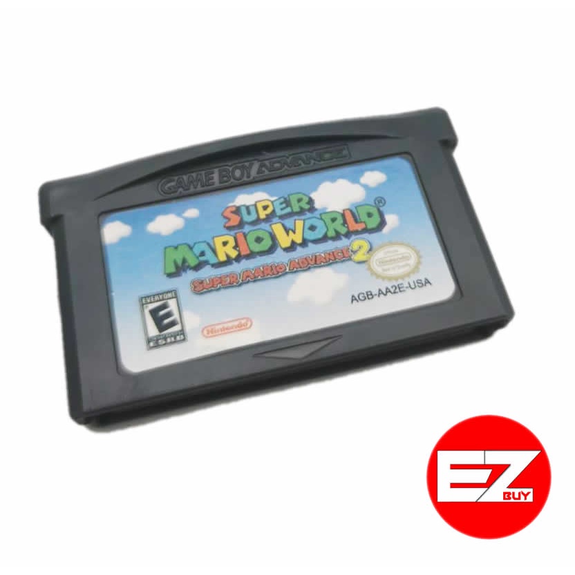 แผ่นเกมบอย-แอดวานซ์-super-mario-world-super-mario-advance-2-gba