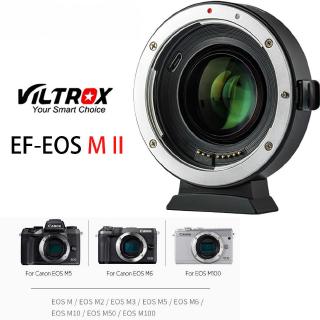 ภาพหน้าปกสินค้าVILTROX EF-EOS M2 Lens Adapter AF 0.71x Speed Booster for Canon EF Lens to EOS-M ที่เกี่ยวข้อง
