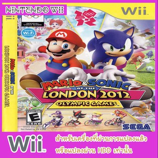 แผ่นเกมส์ wii - Mario &amp; Sonic at the London 2012 Olympic Games