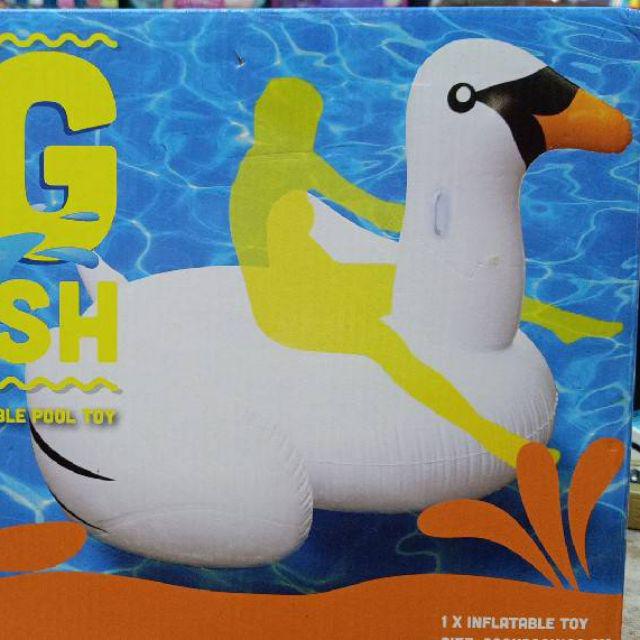 Big Splash Inflatable Float Toy Super Giant Swan แพยาง หงส์ 2 ม. ...