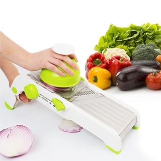 SMART สีเขียว หั่นผักและผลไม้ เครื่องสไลด์ผัก เครื่องหั่นผัก ที่สไลด์ผัก มีดสไลด์ อุปกรณ์สไลด์ผัก หั่นมันฝรั่ง