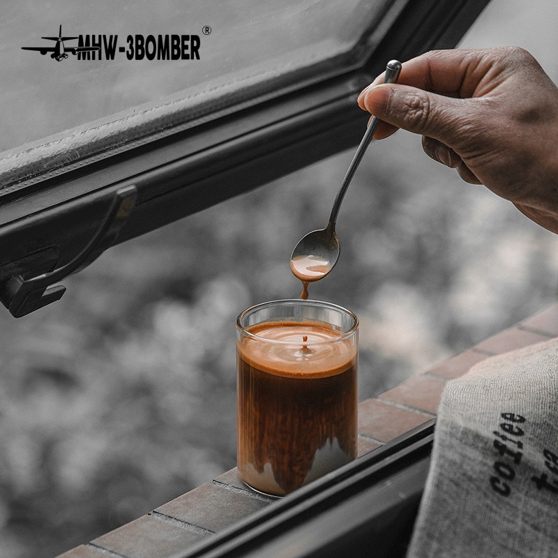 mhw-3bomber-coffee-spoon-stainless-steel-ช้อนกาแฟ-ช้อนชา