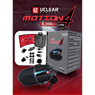 บลููทูธติดหมวกกันน็อค UClear รุ่น Motion 4 Single pack (แบบชุดเดี่ยว)