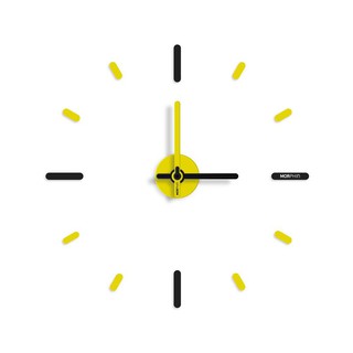 นาฬิกาติดผนัง ONTIME MORPHIn สีดำ/เหลือง นาฬิกาติดผนัง จากแบรนด์ ON TIME โดดเด่นด้วยดีไซน์ที่แปลกใหม่ ทันสมัย พร้อมบอกเว