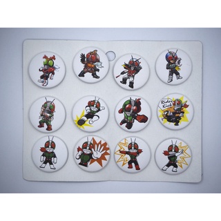 เข็มกลัด 3.2cm/4.4cm Kamen Rider คาเมน ไรเดอร์ v1 v2 v3 มดแดง การ์ตูน อนิเมะ Cartoon Anime