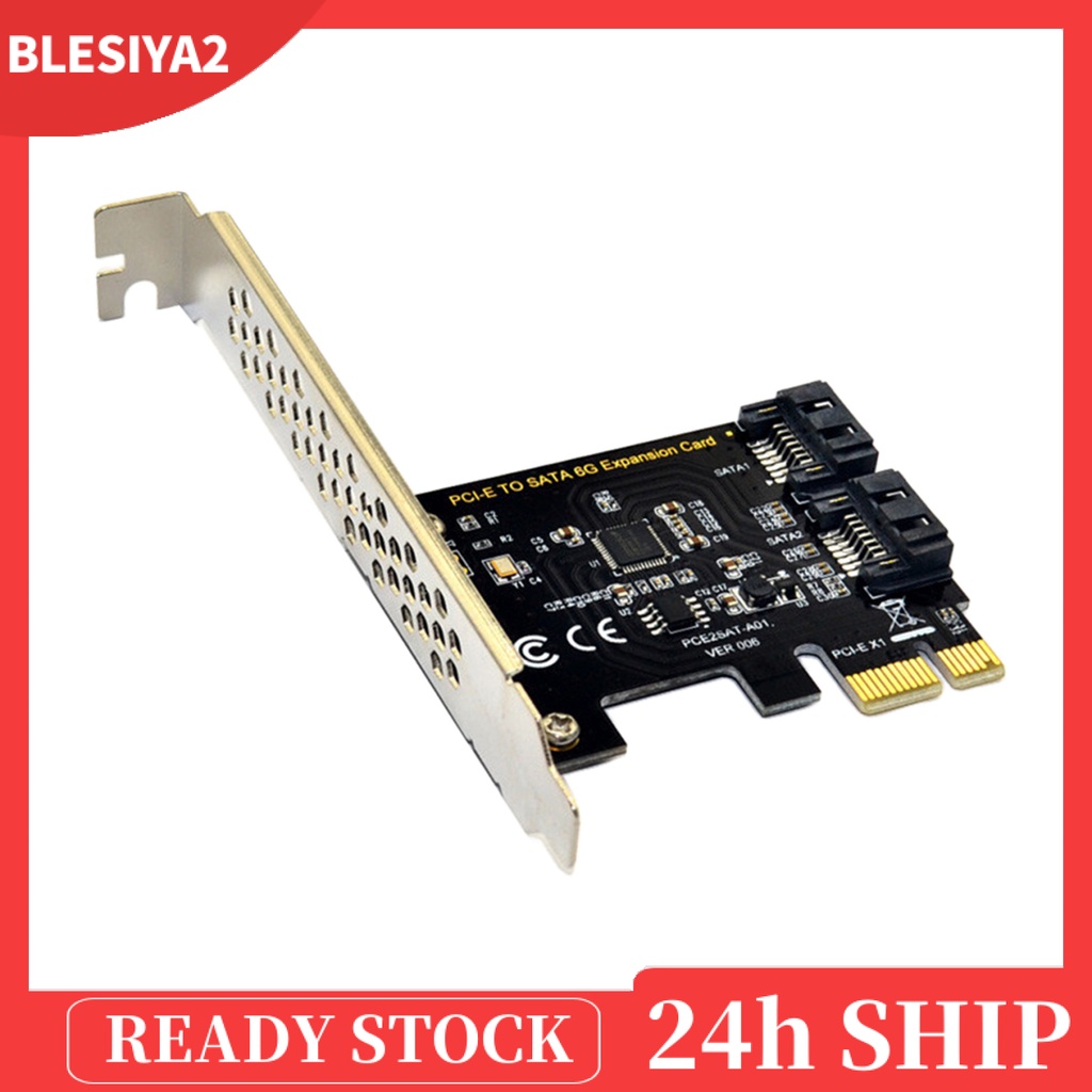 blesiya2-pci-e-x16-sata-3-0-7-pin-2-พอร์ต-sata-6-g-อะแดปเตอร์การ์ดขยาย