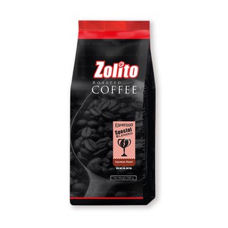 Zolito Espresso Special Blended เมล็ดกาแฟคั่ว กาแฟพรีเมี่ยม กาแฟคั่วเบลนด์อาราบิก้า และ โรบัสต้า คั่วในระดับพิเศษ 500 g.