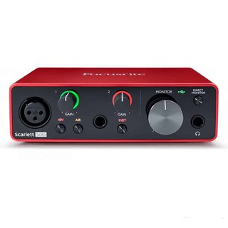 ออดิโออินเตอร์เฟซ Focusrite รุ่น Scarlett Solo (Gen 3)