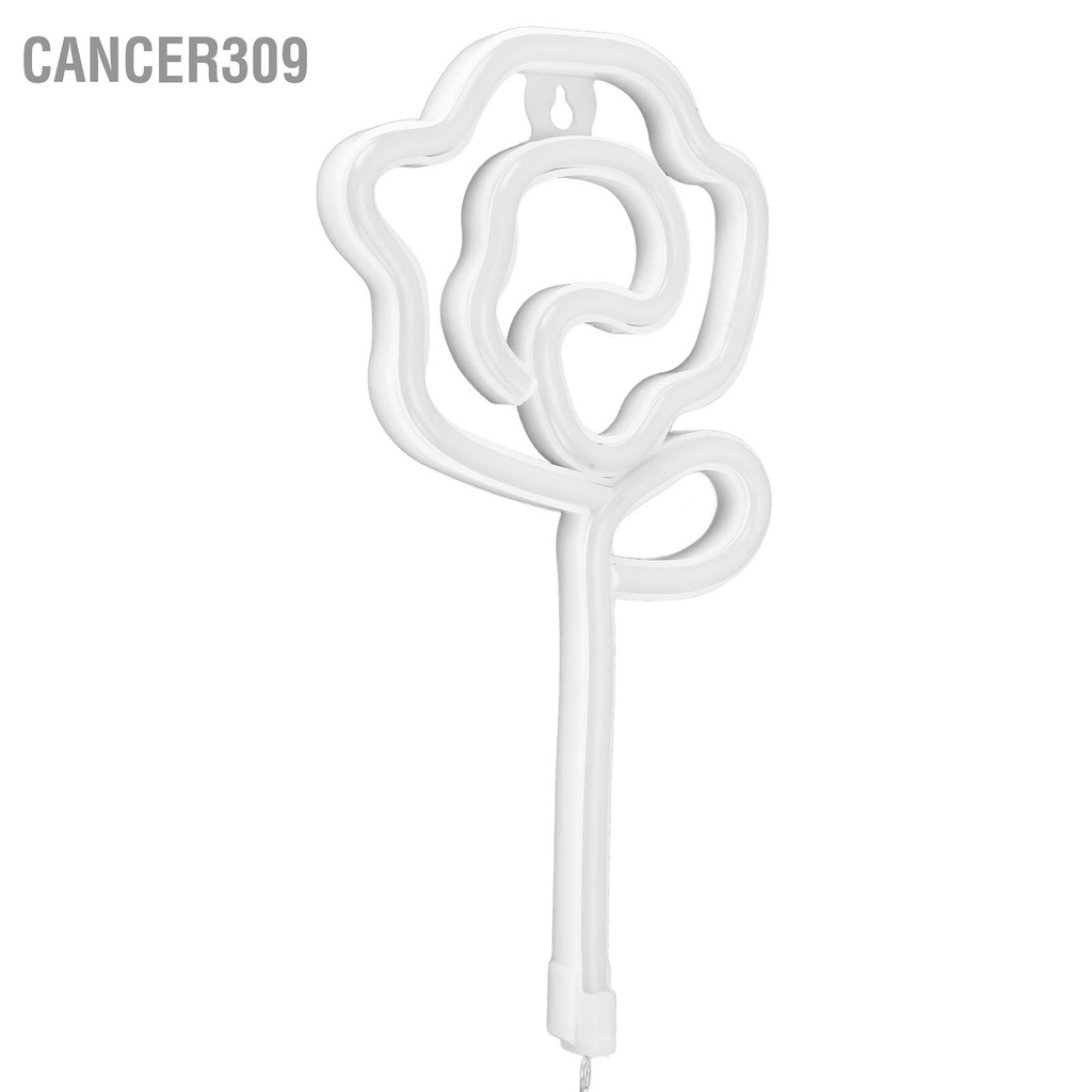 cancer309-โคมไฟนีออน-รูปดอกกุหลาบ-สําหรับตกแต่งบ้าน-งานแต่งงาน-วันวาเลนไทน์