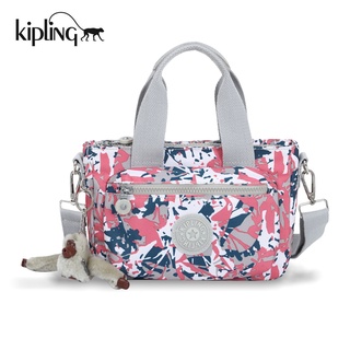 พร้อมส่ง กระเป๋าสะพายข้าง/ถือ สะพายไหล่ Kipling ผู้หญิง แฟชั่น ผ้ากันน้ำ100% แบบใหม่ ช่องเยอะใส่ของได้เยอะ