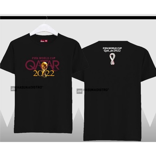 PRIA Qatar World Cup T-Shirt 2022 Merchandise Fifa World Cup Distro Short Hand Men Women Adult