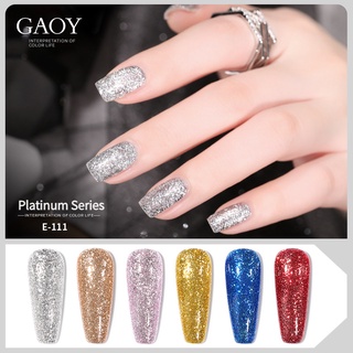 Gaoy Platinum series เจลทาเล็บ กลิตเตอร์