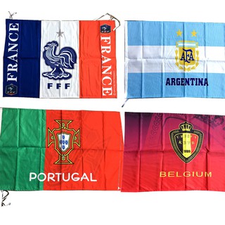 ภาพหน้าปกสินค้าทีมชาติธงทีมธงฝรั่งเศสอิตาลีอาร์เจนตินาสเปนบราซิลเยอรมัน 1 เมตรธงแท่งธง ที่เกี่ยวข้อง