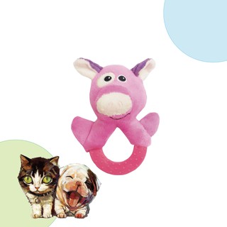 ยางกัดรูปหมู  DB-19 DOG TOY