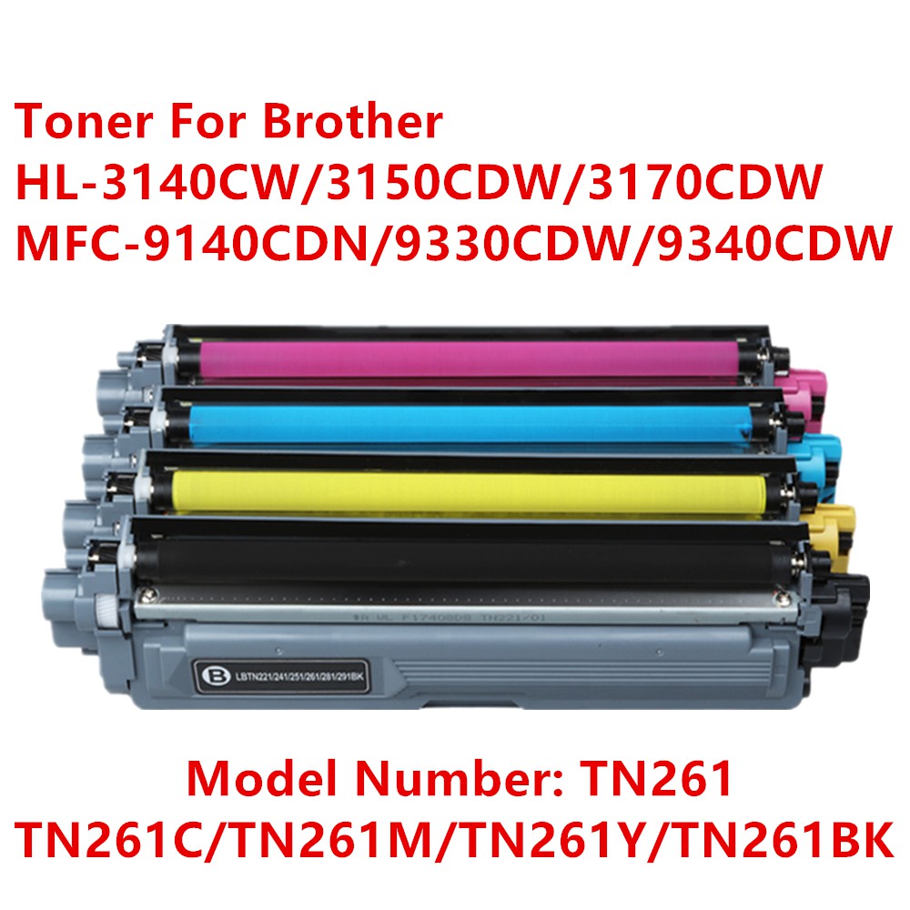 4er Pack XXXL Kompatible Toner Für Brother Drucker – Schwarz Pro Serie Für Satte Drucke