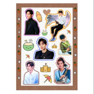 พร้อมส่ง‼Sticker - Xiaozhan สติ๊กเกอร์เซียวจ้าน