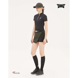 ถุงเท้า PXG รุ่น Women Big Logo Knee Socks (Black) สินค้าแท้ 100%