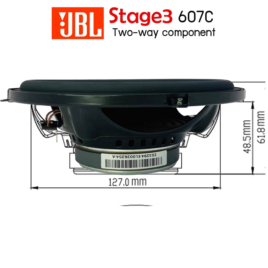 ของแท้-100-jbl-stage-3607c-เครื่องเสียงรถยนต์-ลำโพงติดรถยนต์-ลำโพงแยกชิ้นติดรถยนต์-1คู่-แยกชิ้น-ลำโพงรถ-เครื่องเสียง