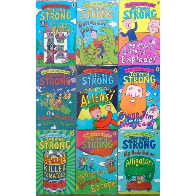 Jeremy Strong set 11 หนังสือมือสอง ปกอ่อน | Shopee Thailand