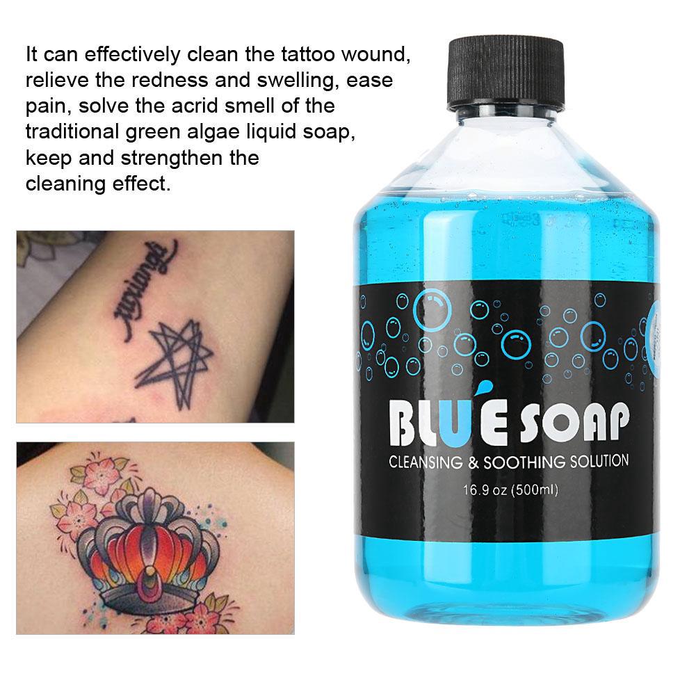 ภาพขนาดย่อของภาพหน้าปกสินค้าMEYIS tattoo cyanobacteria 500ML tattoo consumables น้ำยาฆ่าเชื้อและน้ำยาทำความสะอาด จากร้าน meyishop.th บน Shopee