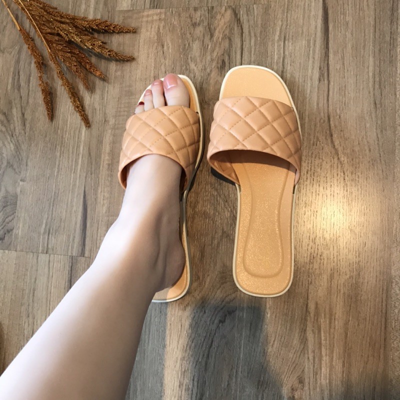 ภาพสินค้าLL รองเท้าแตะผู้หญิงส้นแบน แฟชั่นสไตล์เกาหลี posee สวยงาม เหมาะสำหรับสาวไทย จากร้าน cui6688 บน Shopee ภาพที่ 7