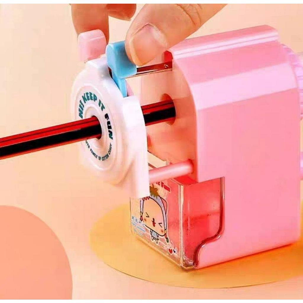 ahhyahhshop-7211-ที่เหลาดินสอแบบหมุน-กบเหลาดินสอ-pencil-sharpener-พร้อมส่งจากไทย-สินค้าขายดี-เหลาง่าย-ไม่หัก-แบบมือหมุน