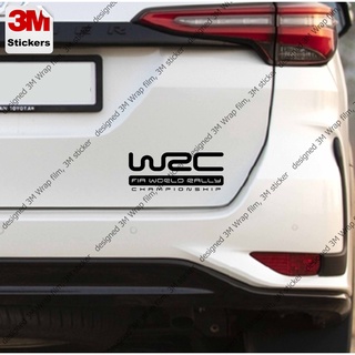 WRC สติ๊กเกอร์ 3M ลอกออกไม่มีคราบกาว  Removable 3M sticker, สติ๊กเกอร์ติด รถยนต์ มอเตอร์ไซ