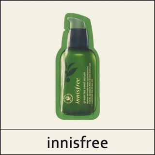 💖💖 (NEW) Innisfree Green Tea Seed Serum 1ml 💖💖  เซรั่มชาเขียวมิติใหม่ เติมความชุ่มชื้น