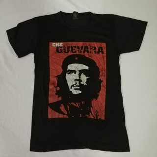 เสื้อยืดแขนสั้น Che Guavara เช เกวาร่า ผ้า คอตตอน 50% โพลี 50% (ผ้าบาง50/50)