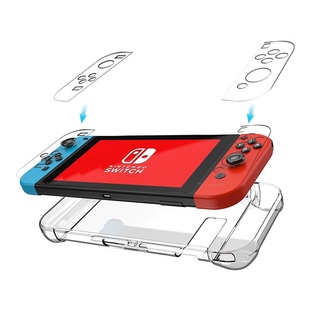 เคสคริสตัลแข็ง ป้องกันรอยขีดข่วน กันกระแทก สําหรับ Nintendo Switch (รุ่น V1 V2) และ Joy-Con