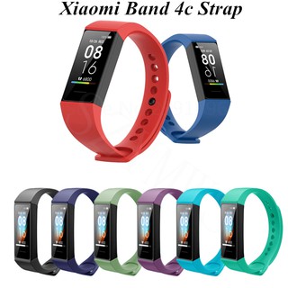 สินค้า Watch Strap Silicone Wrist Band For Xiaomi Mi Band 4C Smart Watch Strap Redmi Band