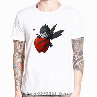 เสื้อยืดผ้าฝ้ายพิมพ์ลาย เสื้อยืดลําลอง แขนสั้น พิมพ์ลายตัวอักษร Death Note สไตล์ฮิปฮอป ระบายอากาศ สําหรับผู้ชาย