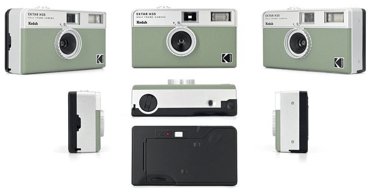 มุมมองเพิ่มเติมเกี่ยวกับ KODAK กล้องฟิล์ม EKTAR H35 Half Frame Film Camera สีดำ สีน้ำตาล สีเขียว สีทราย (สินค้าแท้จากศูนย์ โกดัก) By Eastbourne