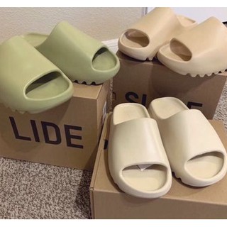 [With box] โลโก้ อาดิดาส slide yeezy รองเท้าแตะสไตล์ Yeezy slide SP58 ชาย - หญิง รุ่นใหม่ล่าสุด 2022 พร้อมกล่อง!